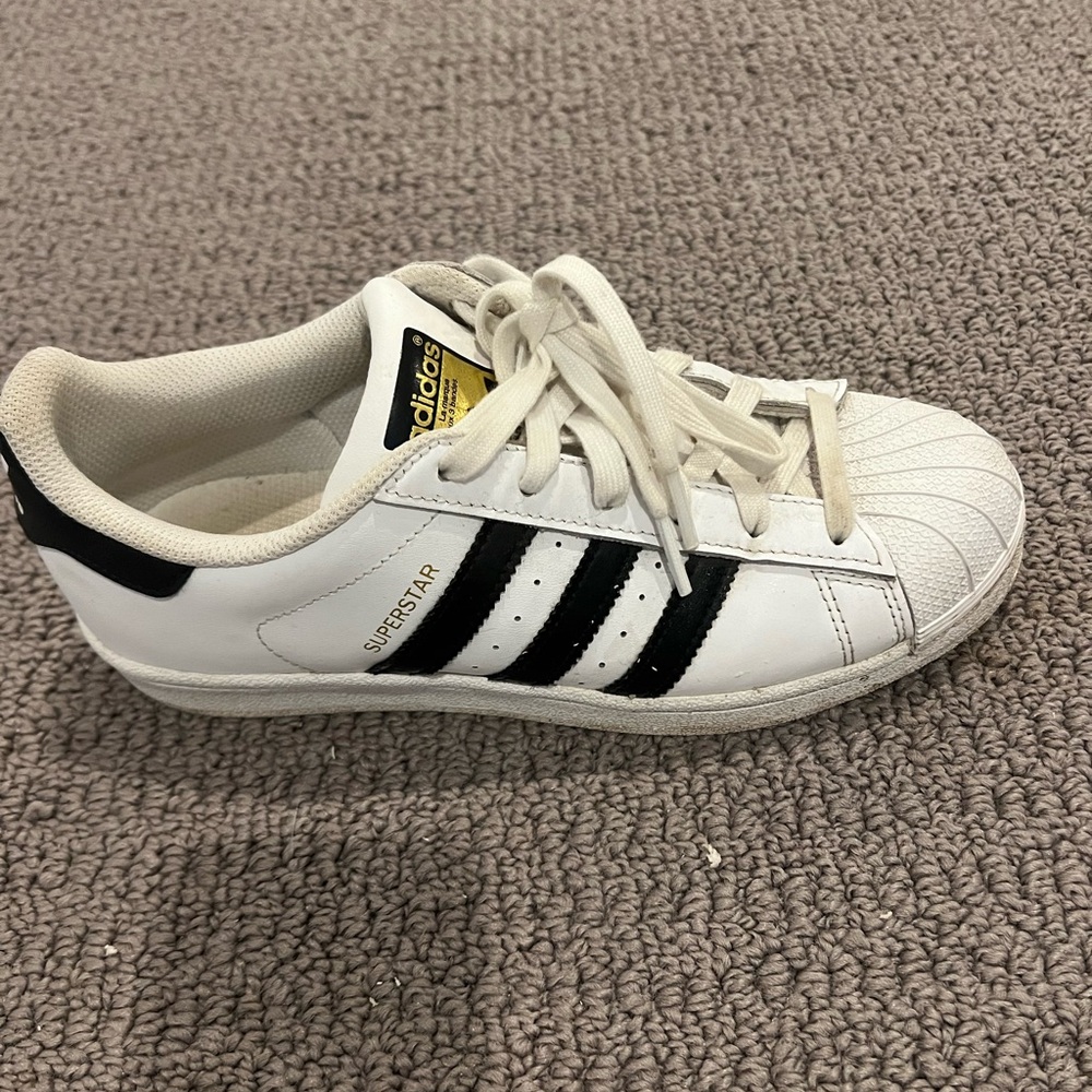 Adidas Superstar sneakers size 7